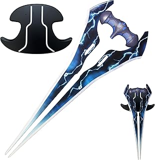Halo Energy Sword Lightsaber Stainless Steel 26.7-inch Cosplay，Role Playing, Collecting, Gifts