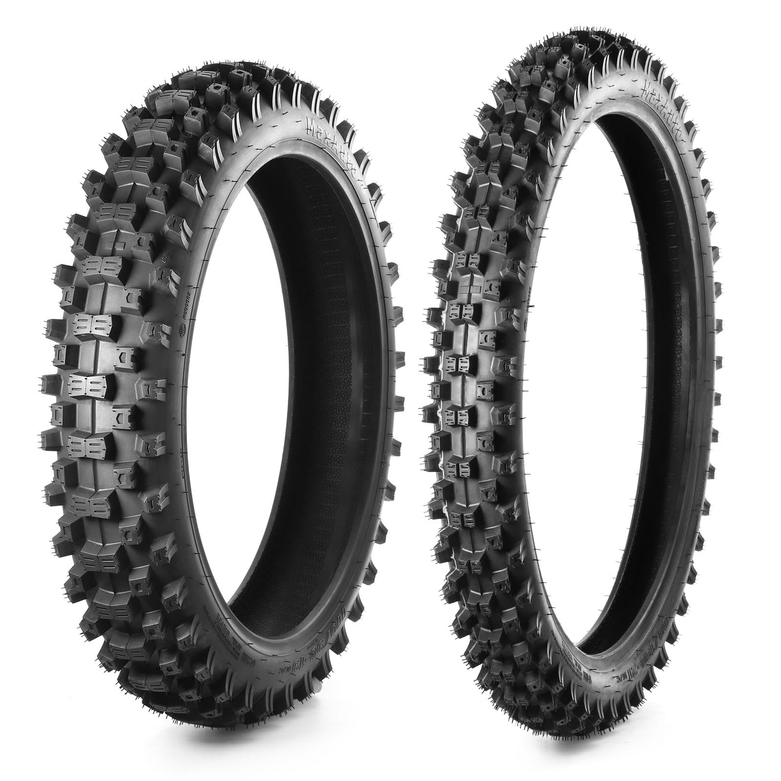 110 90 19 Dirt Bike Tire Front 80/100-21 Rear 110/90-18 Tires - Main Image