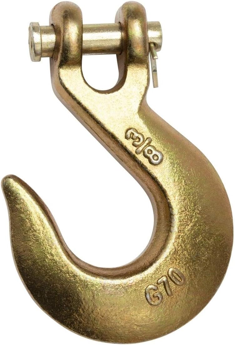 Mytee Products (4 Pack) 3/8" Clevis Slip Hook G70 Tow Chain Wrecker Truck Trailer Tie Down