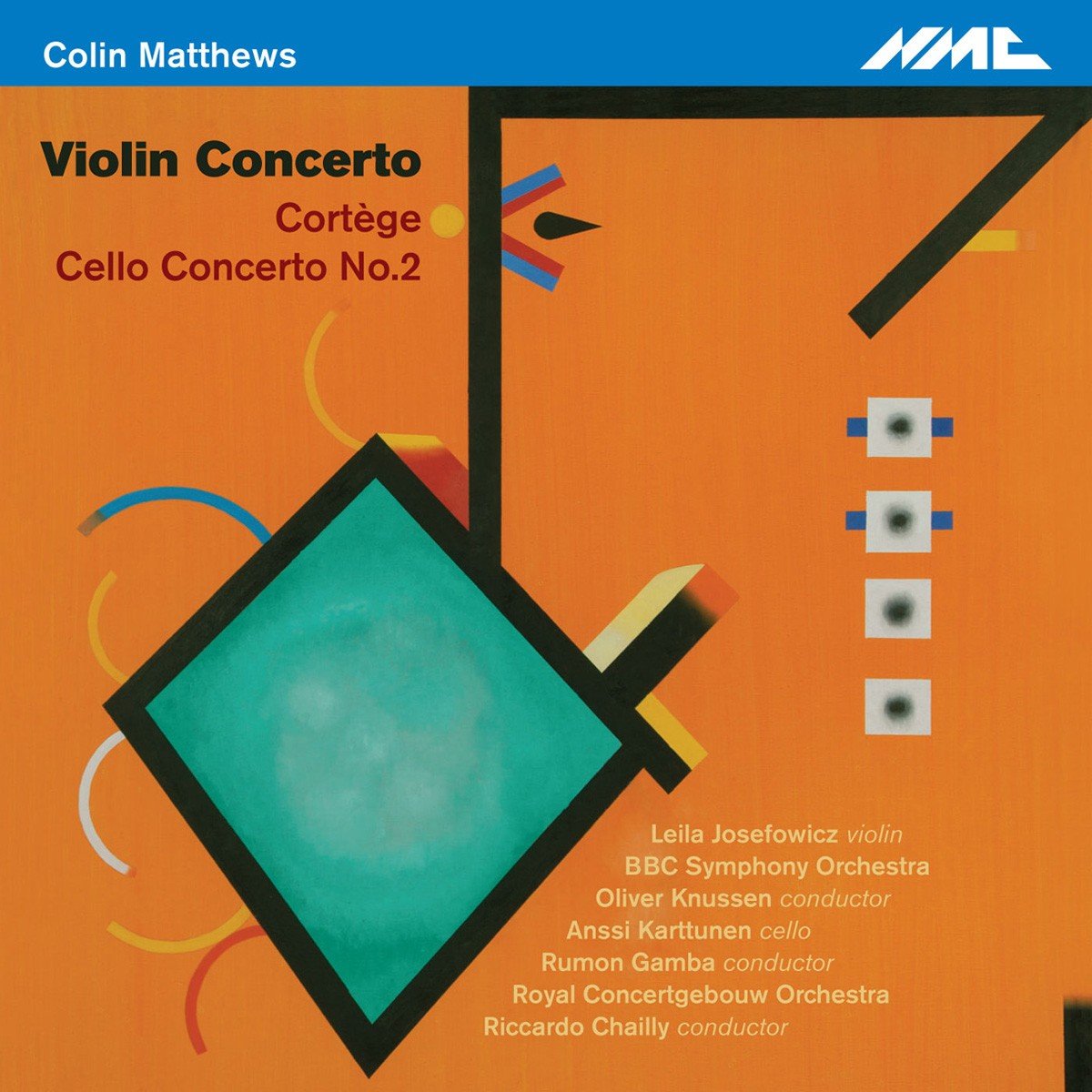 NMCD227 Matthews, Colin / Josefowicz, Leila / Knussen, Oliver Colin Matthews:
