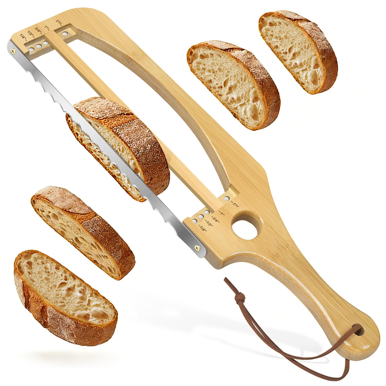 Adjustable Bread Knife - Perfect Slices Every Time -1