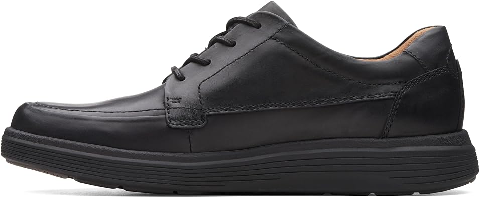 Clarks Un Abode Ease Black Leather