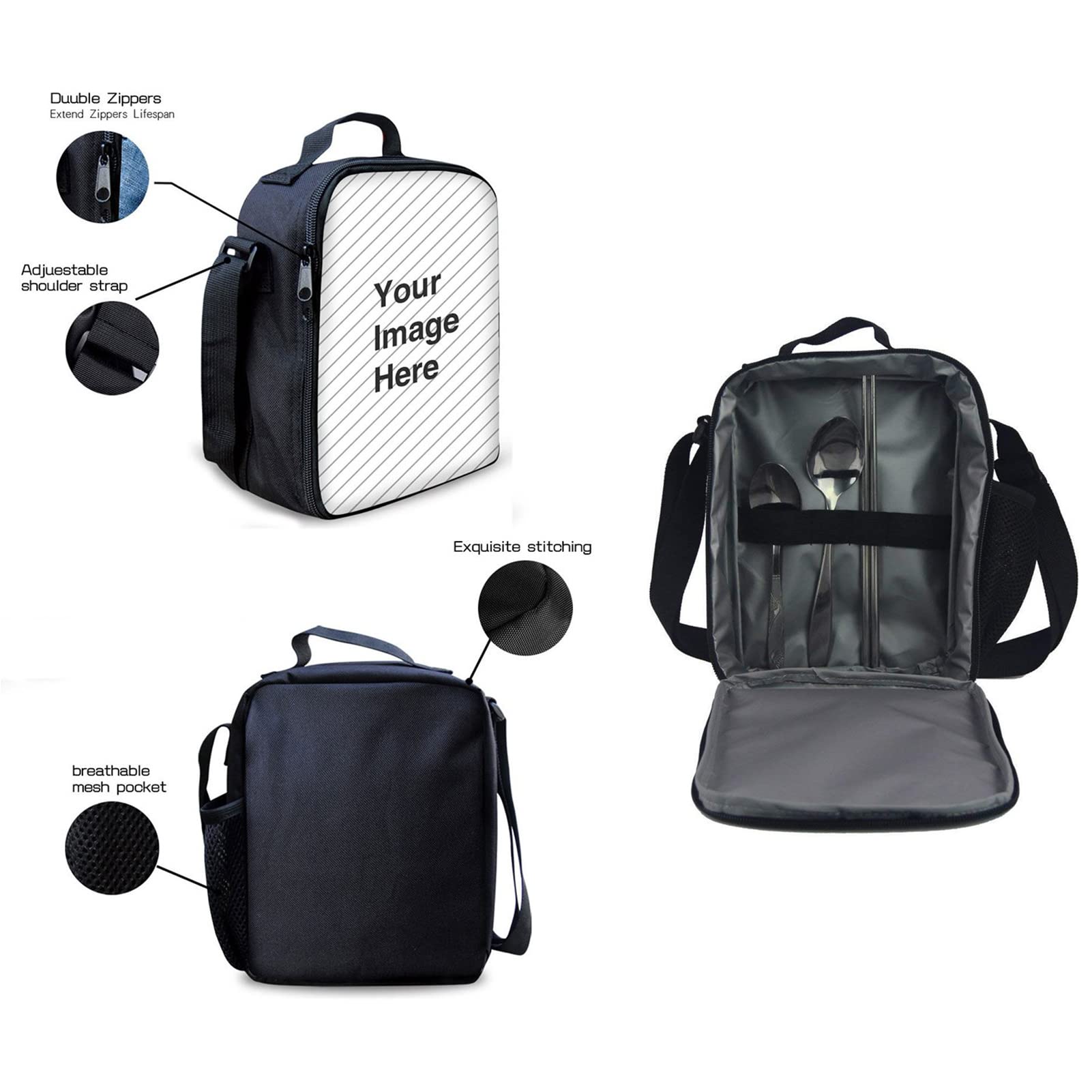 Mochila escolar con diseño de caballo de girasol para niñas y niños, con bolsa de almuerzo, estuche para lápices, juego de mochilas 3 en 1 para niños