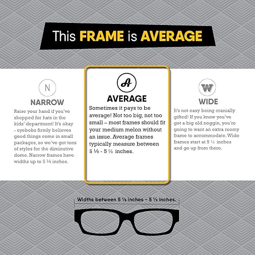 Miniatura 4 de Eyebobs Jim Dandy - Gafas de lectura unisex para hombres y mujeres