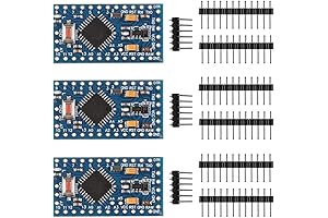 3-Pack Arduino Pro Mini 5V Development Boards with Pin Headers