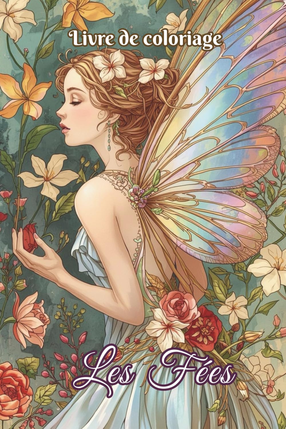 Livre de coloriage Les Fées: 50 dessins élégants pour détente et créativité artistique.Parfait pour un moment apaisant et adapté aux activités de ... Idéal pour adultes et ados (Faelynn Vaenor)