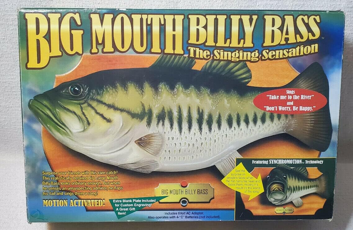 Big Mouth Billy Bass The Singing Sensation