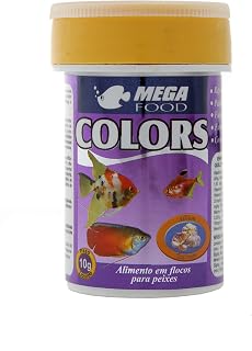 MEGAFOOD COLORS 10g - ALIMENTO EM FLOCOS PARA PEIXES