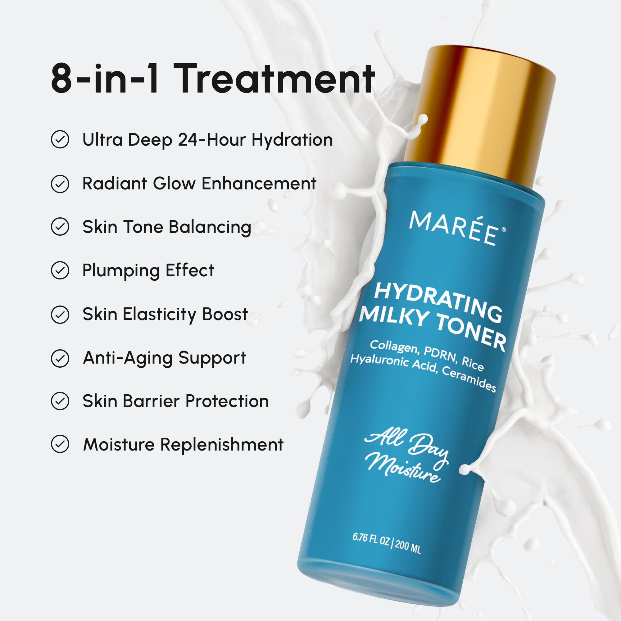 MAREE Rice Toner - Hydrating Milky Face Toner -3