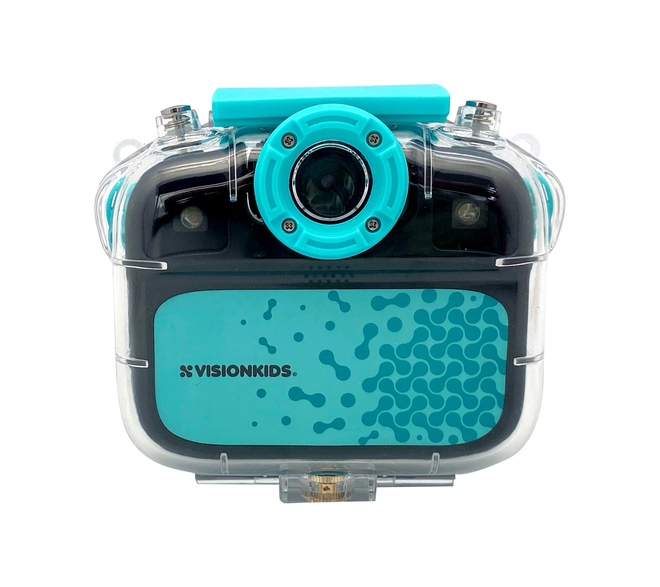 Vision Kids - Cámara Sumergible Infantil, Resolución 1080P HD, Resistente al Agua, Fotos y Video, MP3, Ideal para Aventuras al Aire Libre, Regalo Creativo para Niños