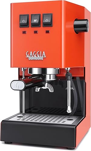 Miniatura 2 de Gaggia RI9380/53 Classic Evo Pro - Máquina de café expreso, color rojo langosta, pequeña