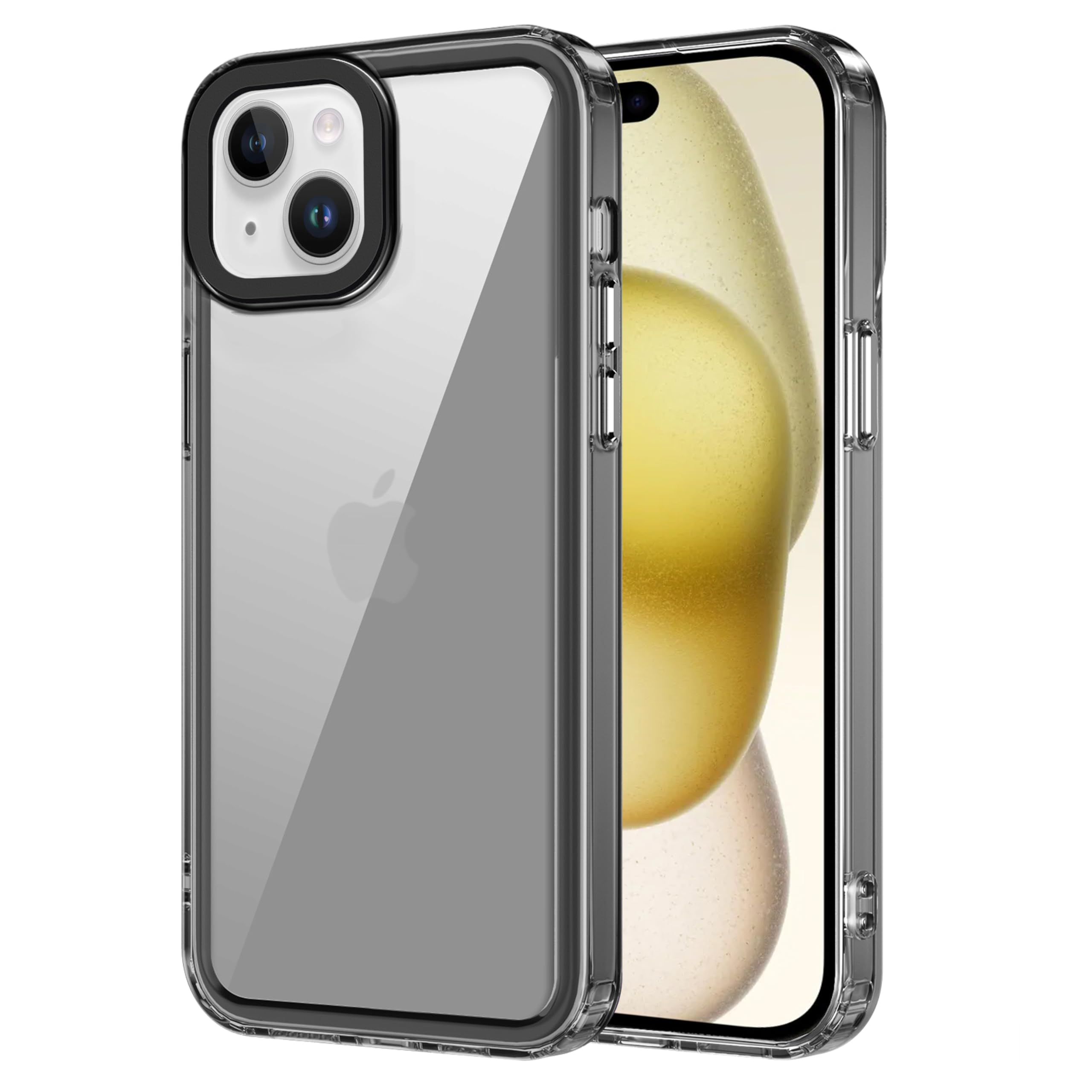 Zapcase Back Case Cover for iPhone 15 | Compatible for iPhone 15 Back Case Cover | Case Cover with Camera Protection | (TPU + PC | Translucent Black) (B0CSP96D4P) Amazon Price History, Amazon Price Tracker