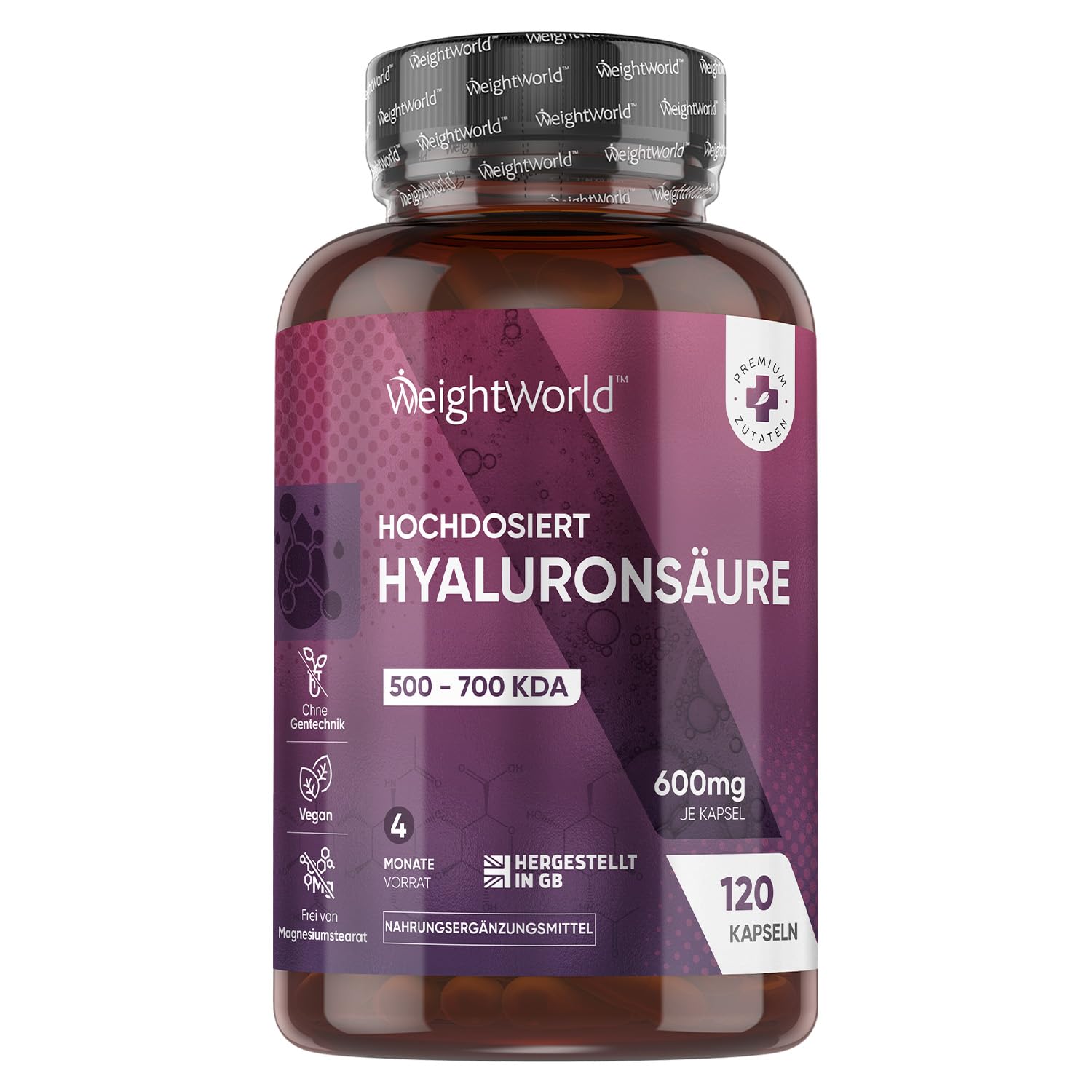 Hyaluronsäure Kapseln 600 mg