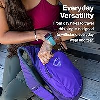 Vista 4 de Osprey Daylite - Mochila bandolera compacta para llevar a diario, festivales y viajes ligeros
