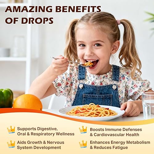 Miniatura 4 de Gotas para el tratamiento del apetito y el mal aliento - Probióticos orales para la salud bucal Aumento de peso para niños y adultos Dieta Control