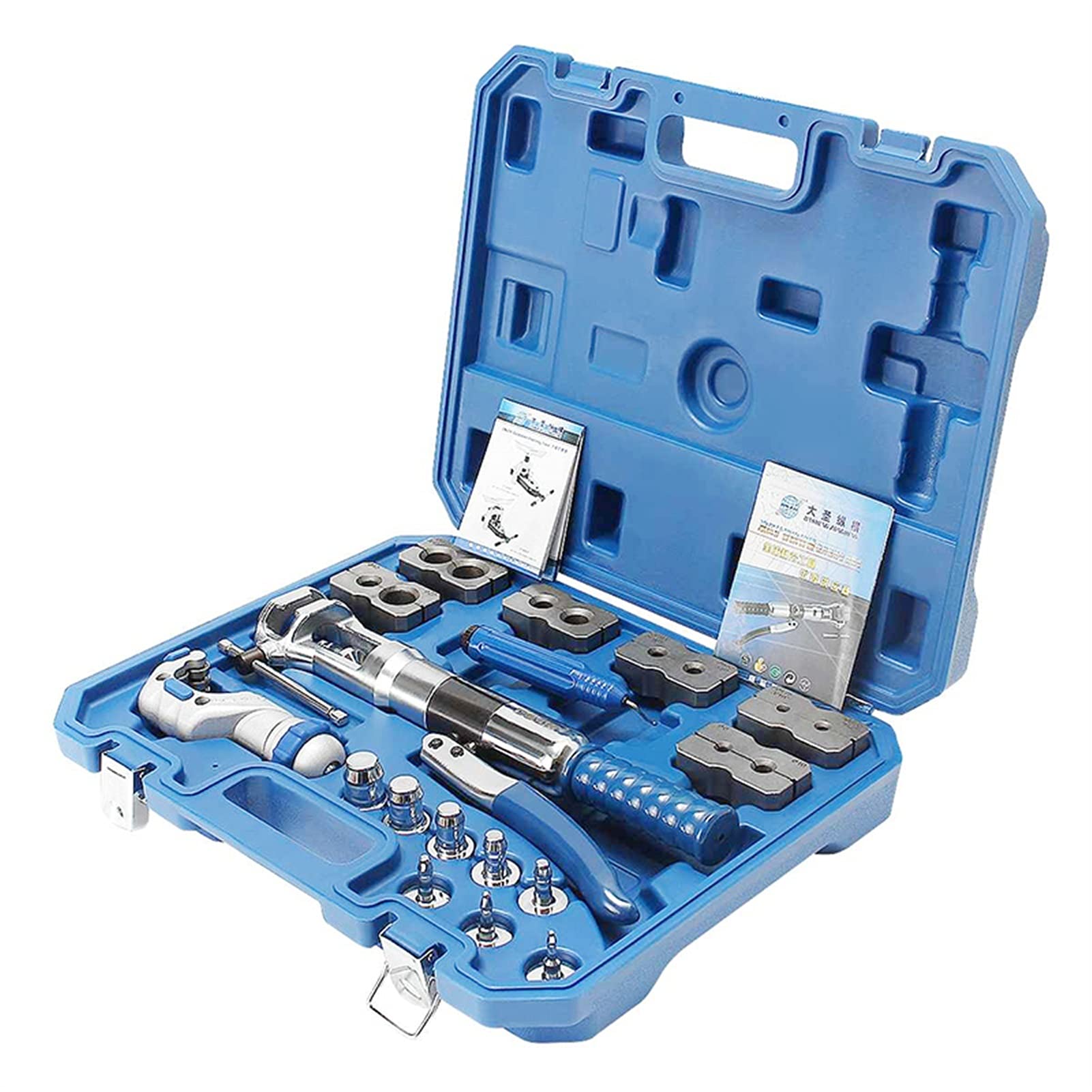 Kit Attrezzi for espansione del Tubo Idraulico WK-400 7 Strumenti di combustibile for Tubi for Tubi Idraulici a Leva HVAC. Utensili