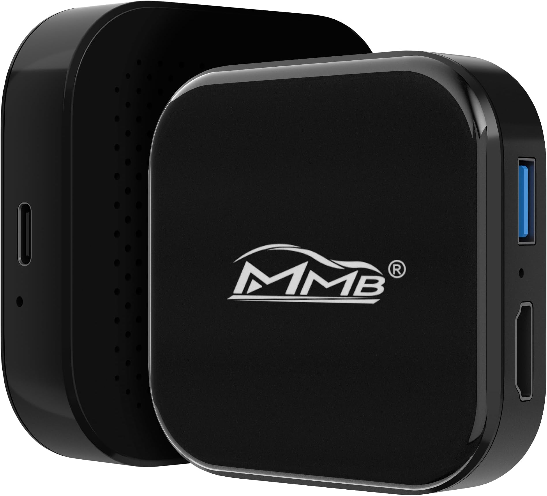 MMB WJAN-TV Wireless CarPlay Adapter & Android auto Wireless, Magic Box, with YouTube/Netflix/World TV/Mirroring/HDMI, Stream Media to Car/TV, CarPlay Dongle for All Factory Wired Apple CarPlay Car