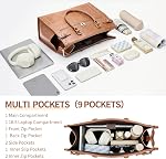 SYTRAH Laptop Tote Bag for Women, 15.6 inch Computer Purse