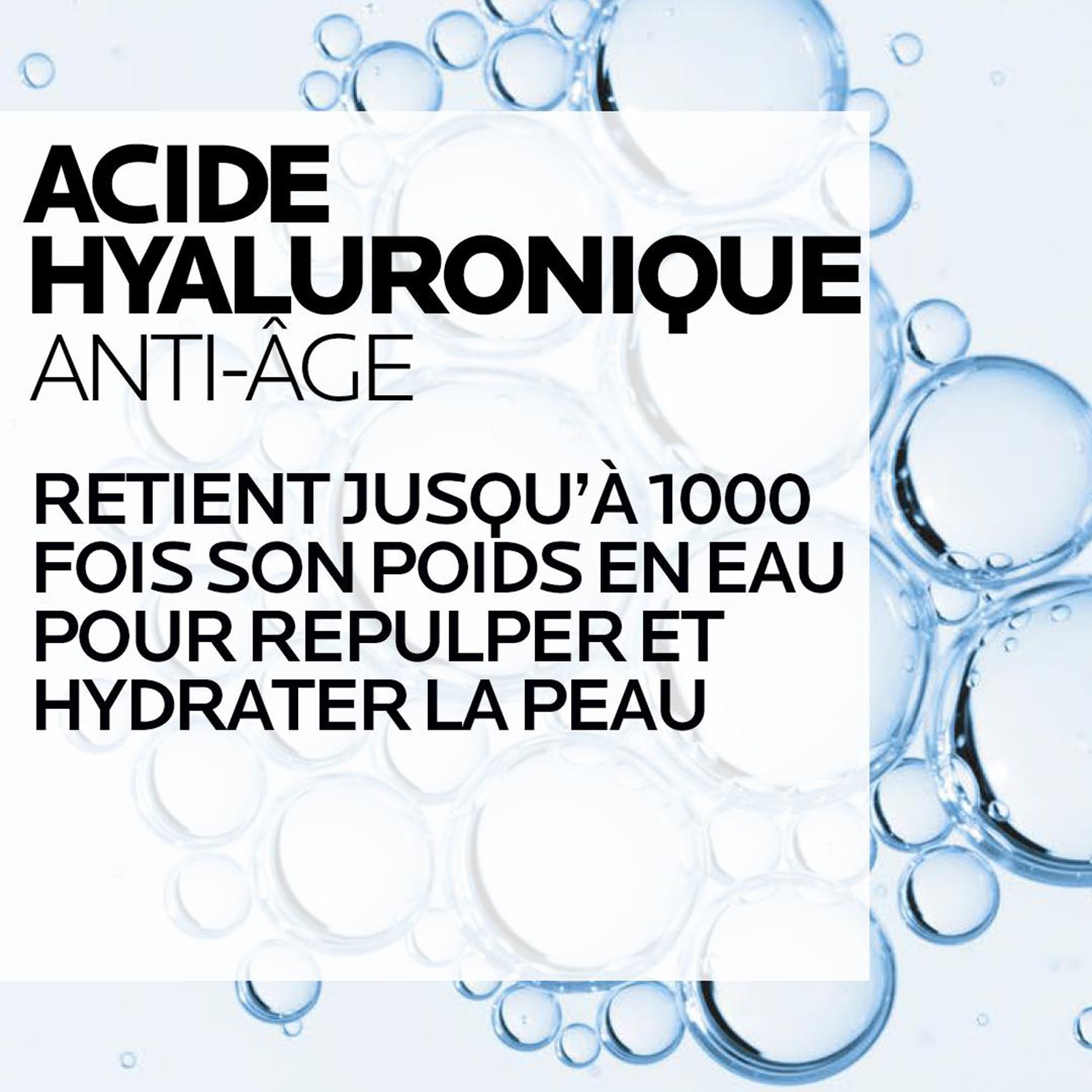 La Roche-Posay, Hyalu B5, Sérum Concentré Anti-Rides, Répare & Repulpe, Enrichi en Acide Hyaluronique, Vitamine B5 & Madecassoside, Tous Types de Peaux, 30 ml