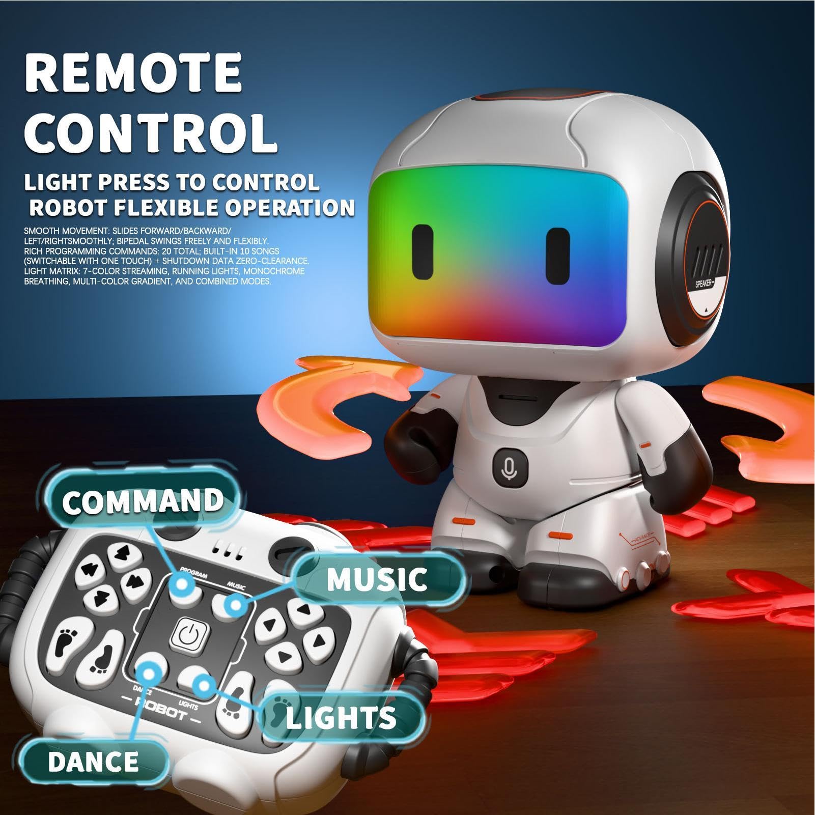 Robot Giocattolo Educativo per Bambini Programmable Intelligente