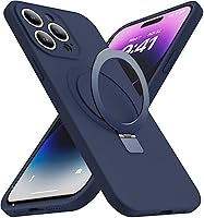 Vista 23 de Funda diseñada para iPhone 11 con soporte magnético invisible Compatible con Mag-Safe, a prueba de caídas de grado militar, a prueba de golpes