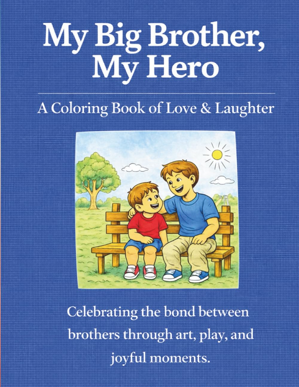 My Big Brother, My Hero: A Coloring Book of Love & Laughter