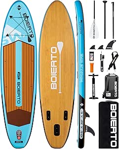 BOIERTO スタンドアップパドルボード 10フィート6インチx32インチ Amazon.co.jp: BOIERTO 10フィート6インチ×32インチ×6インチ