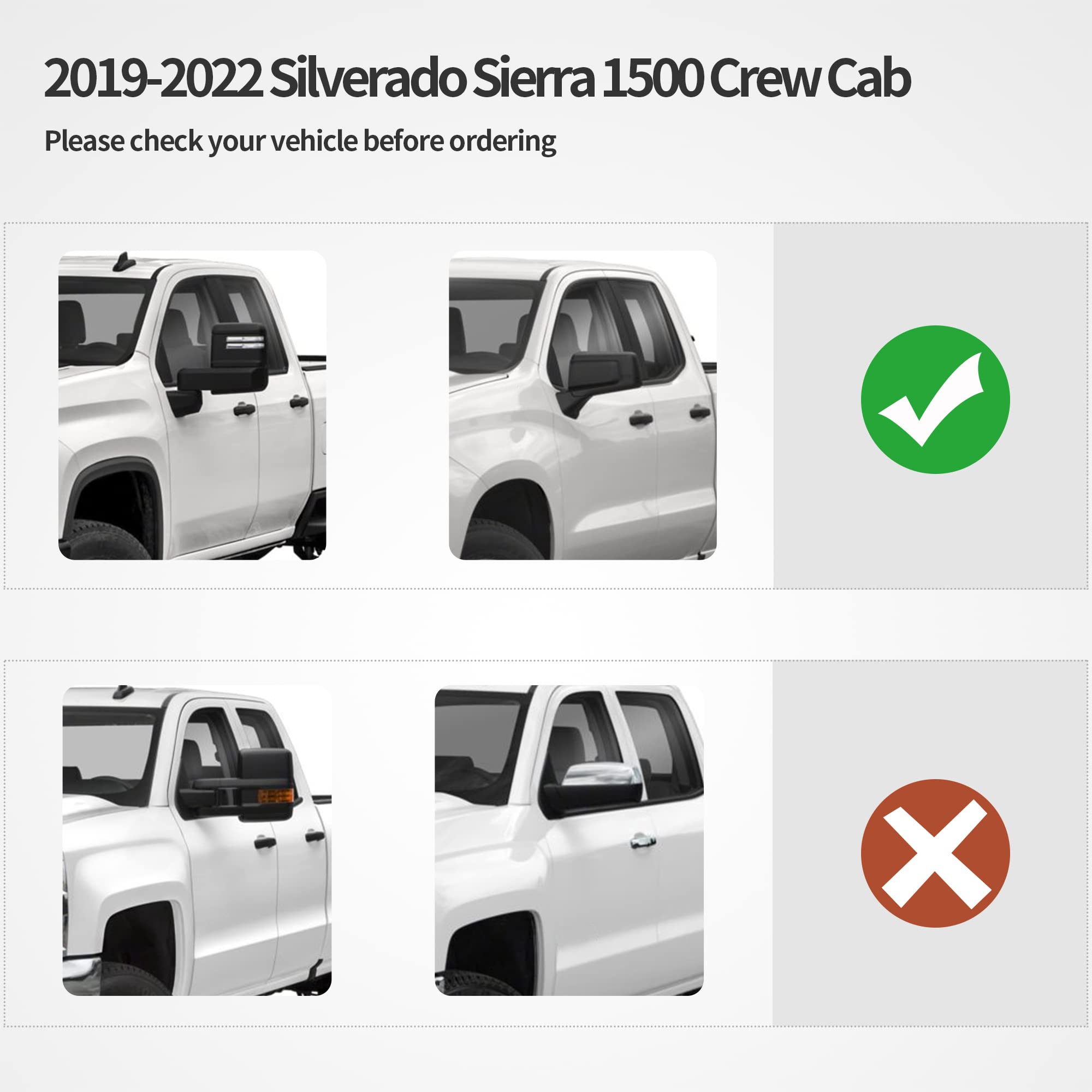 Buy OEDRO 6 Inch Running Boards Compatible with 20192022 Chevy