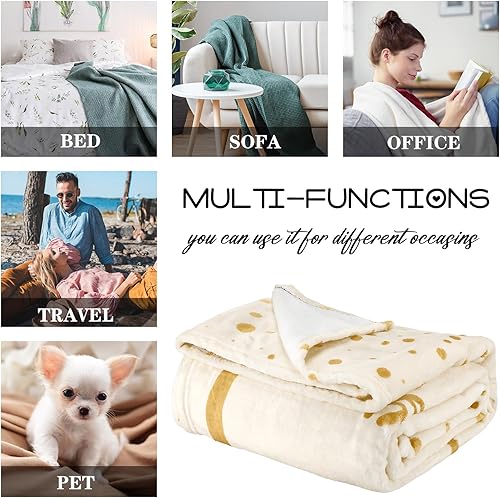 Miniatura 7 de Manta de 60 x 50 pulgadas, regalos de boda, regalos de compromiso para parejas, regalos de aniversario de boda para recién casados, día de San