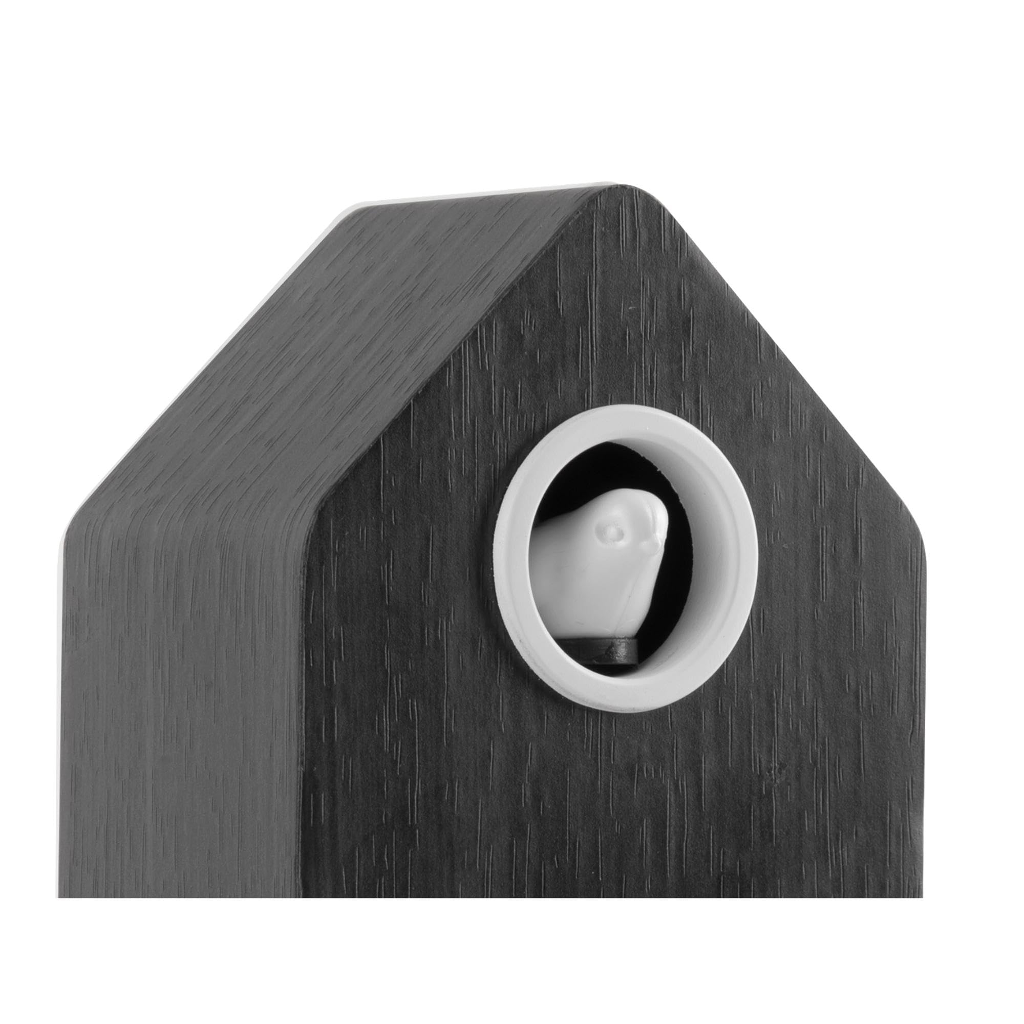 Réveil LED Karlsson Coucou 'Alarme' - Blanc - Placage Bois - KA6061WH