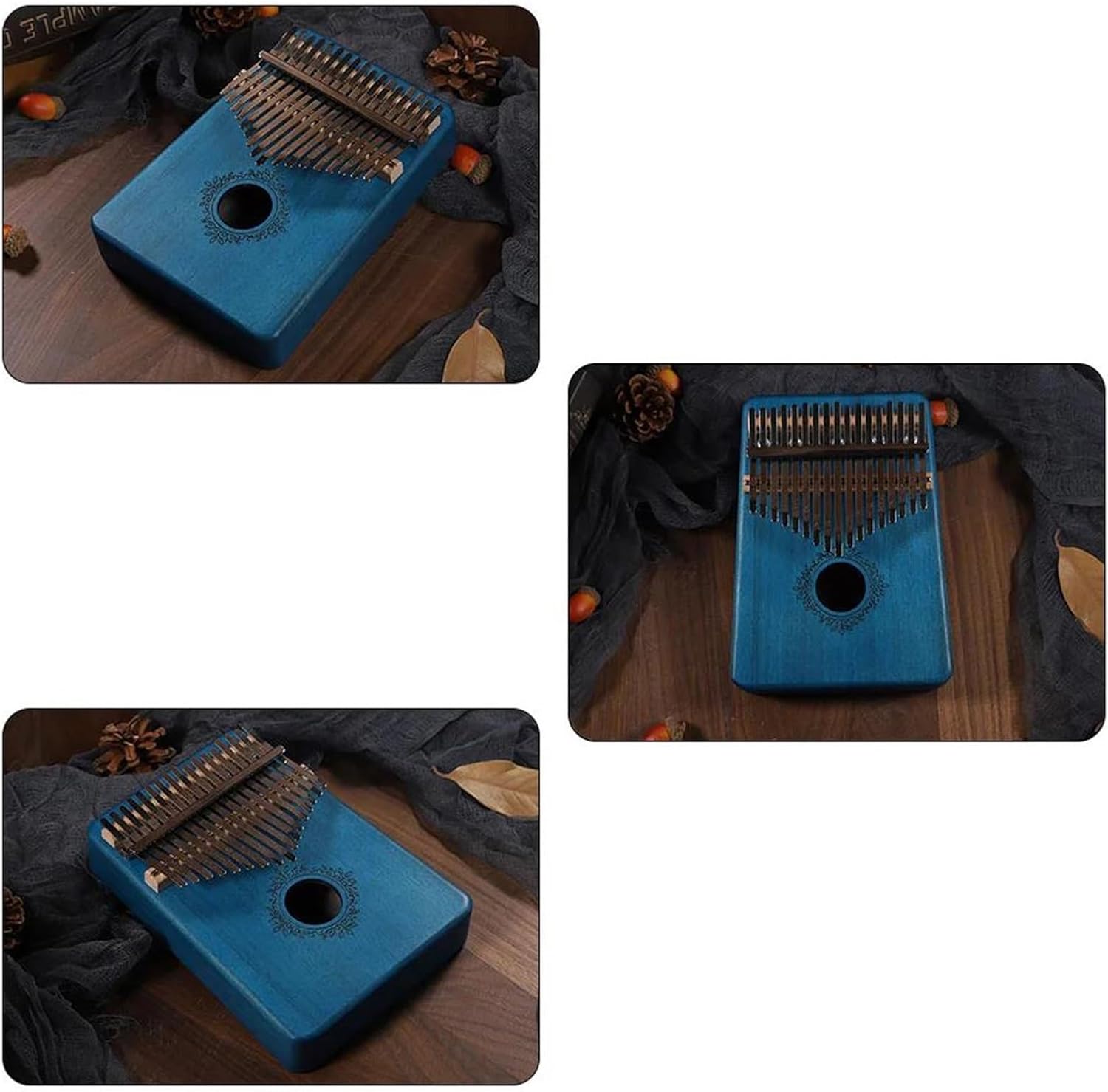 Beginners Kalimba Thumb Piano Beginner Finger Instrument Mini Practical 17 Key Kalimba