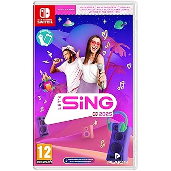 Let's Sing 2025 Solus - UK Edition (Nintendo Switch)