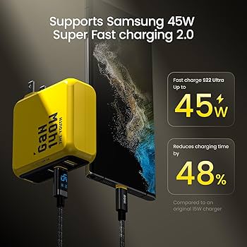 hi-yan⭐︎ Amazon.com: AOHI Magcube 140W USB C Charger PD3.1 3-Port