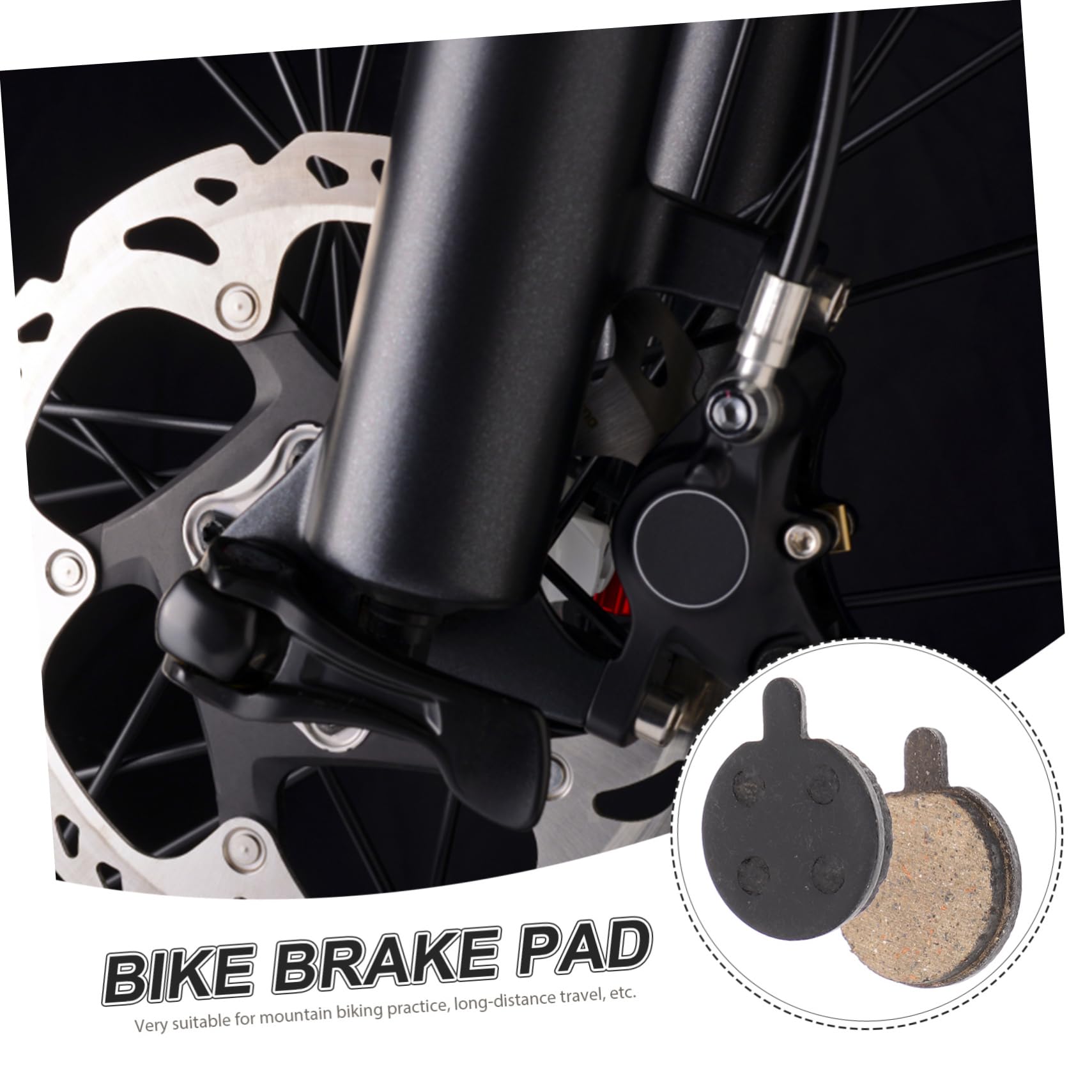BESPORTBLE Pastiglie dei Freni A Disco della Bicicletta Kit Spurgo Freni Pastiglie Freno Bicicletta Pasticche Freni City Bike Pratico Blocco Freno da Bicicletta Disco Freno Bici