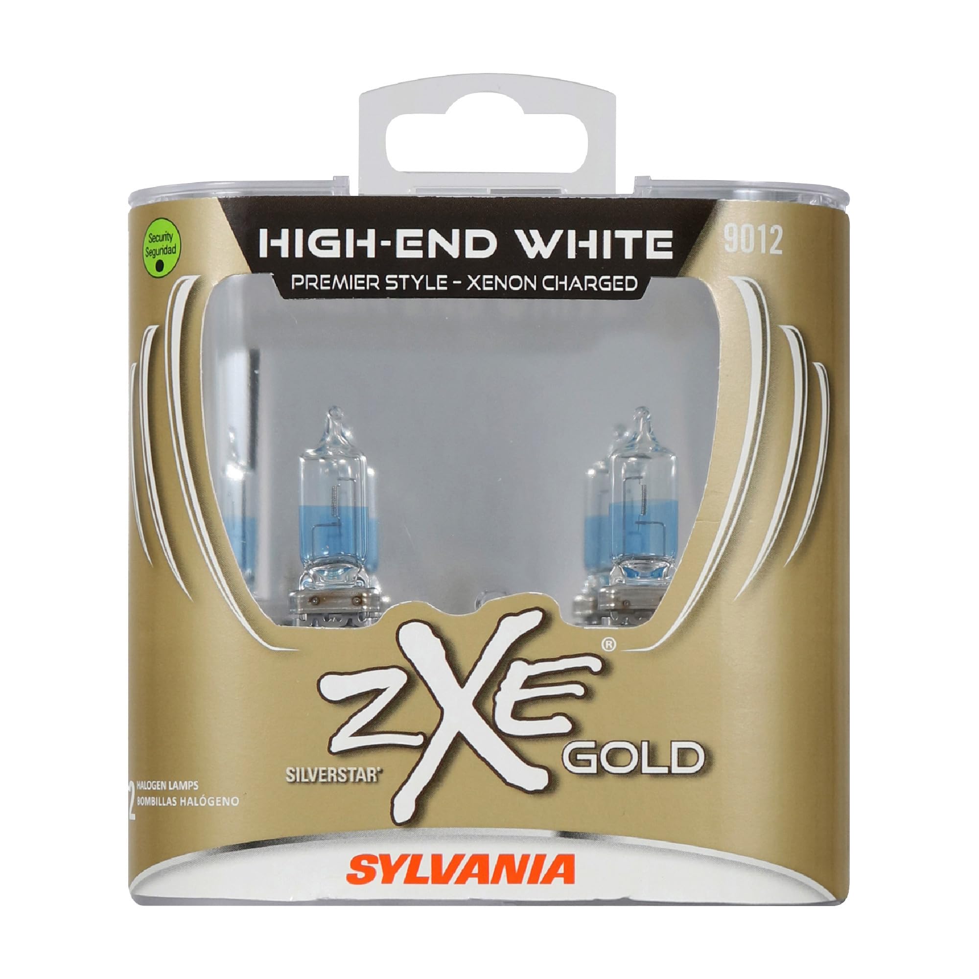 Amazon.com: SYLVANIA 9012 SilverStar zXe GOLD Halogen Headlight