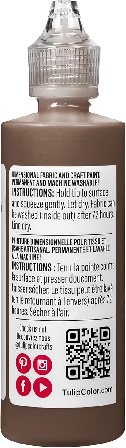 Tulip Puff Paint 4oz. Dimensional Fabric Paint, 12 Pack