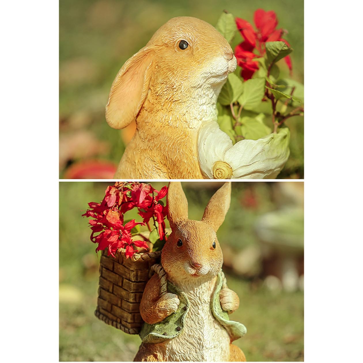 Amazon.co.jp: JAnjiaLxY ガーデニング雑貨 ガーデンオブジェ 置き物