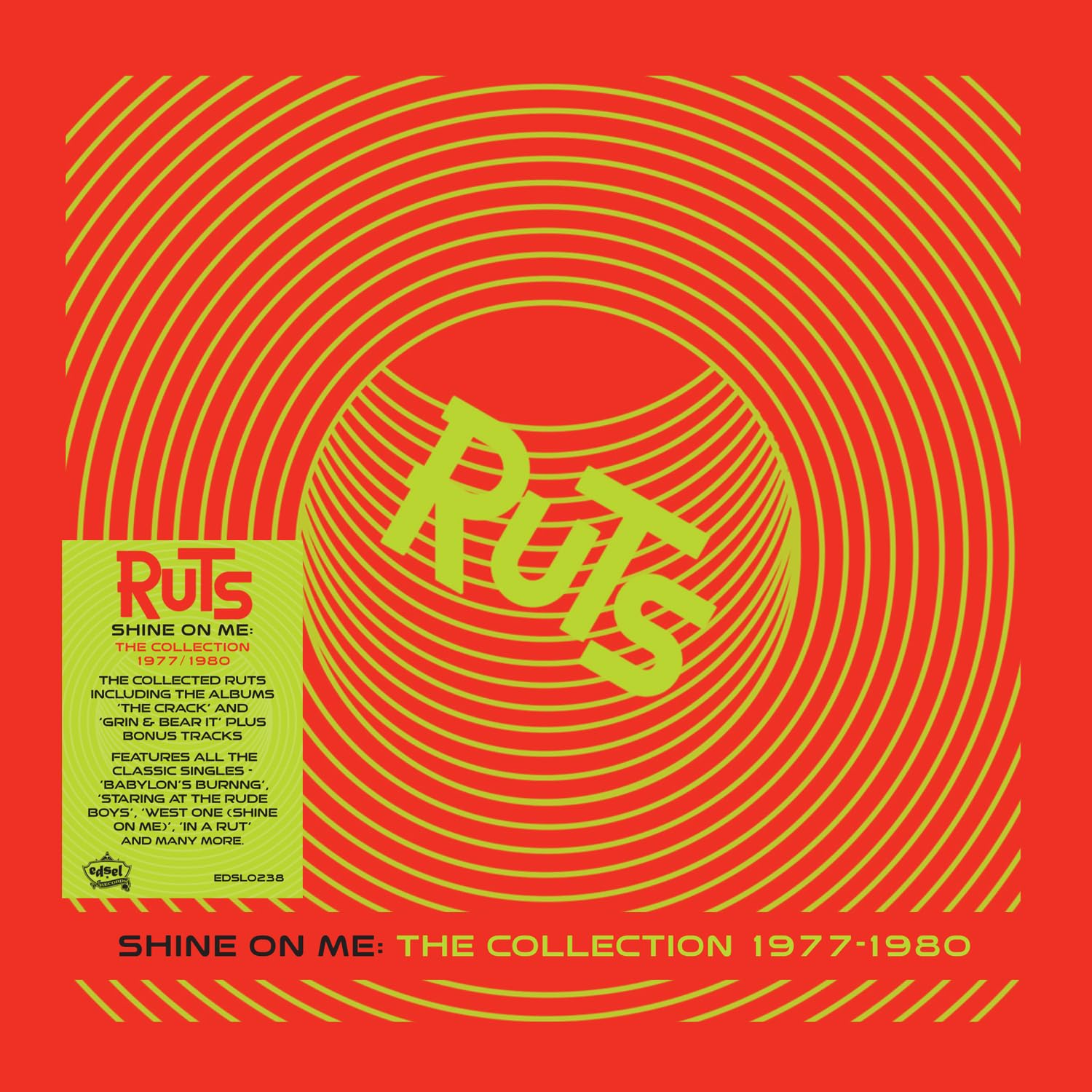 Ruts, Shine On Me: Shine on Me the Collection 1979-1980 - Deluxe Gatefold Packaging