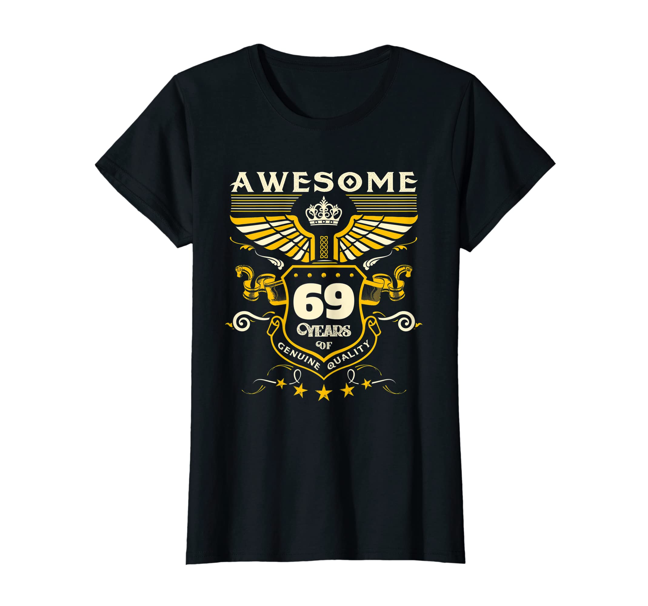 Womens 69 Year Old Shirts Vintage Limited Edition 69th Birthday T-Shirt