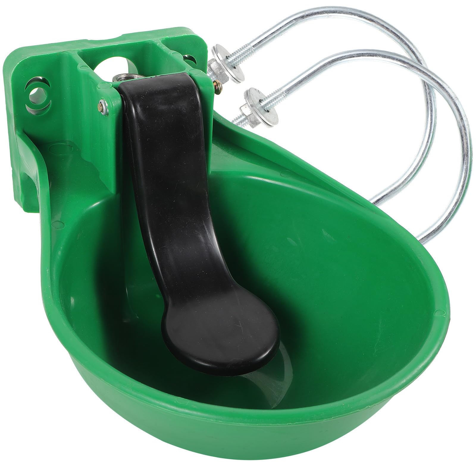Abbeveratoio Automatico per Bovini, Plastico Verde, Grande | Installazione Semplice, Alimentazione Idrica Automatica, Struttura in Rame e Metallo, Uso per Bestiame