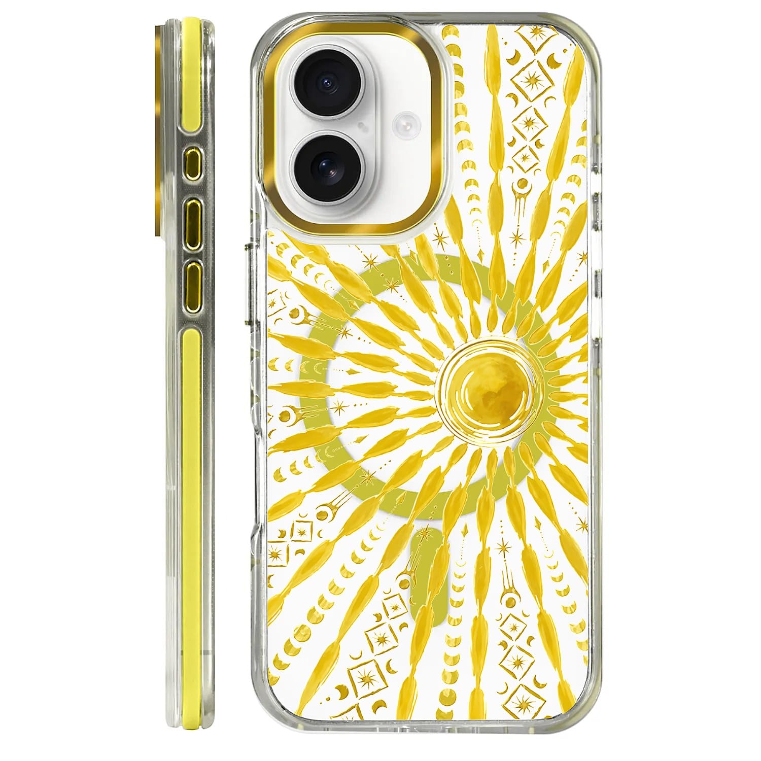 Coque transparente de qualité militaire pour iPhone 16 magnétique VisEnt luxe - 8