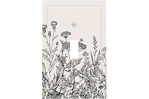 Light Switch Cover Aesthetic: Embrace Botanical Elegance with Vintage Flair