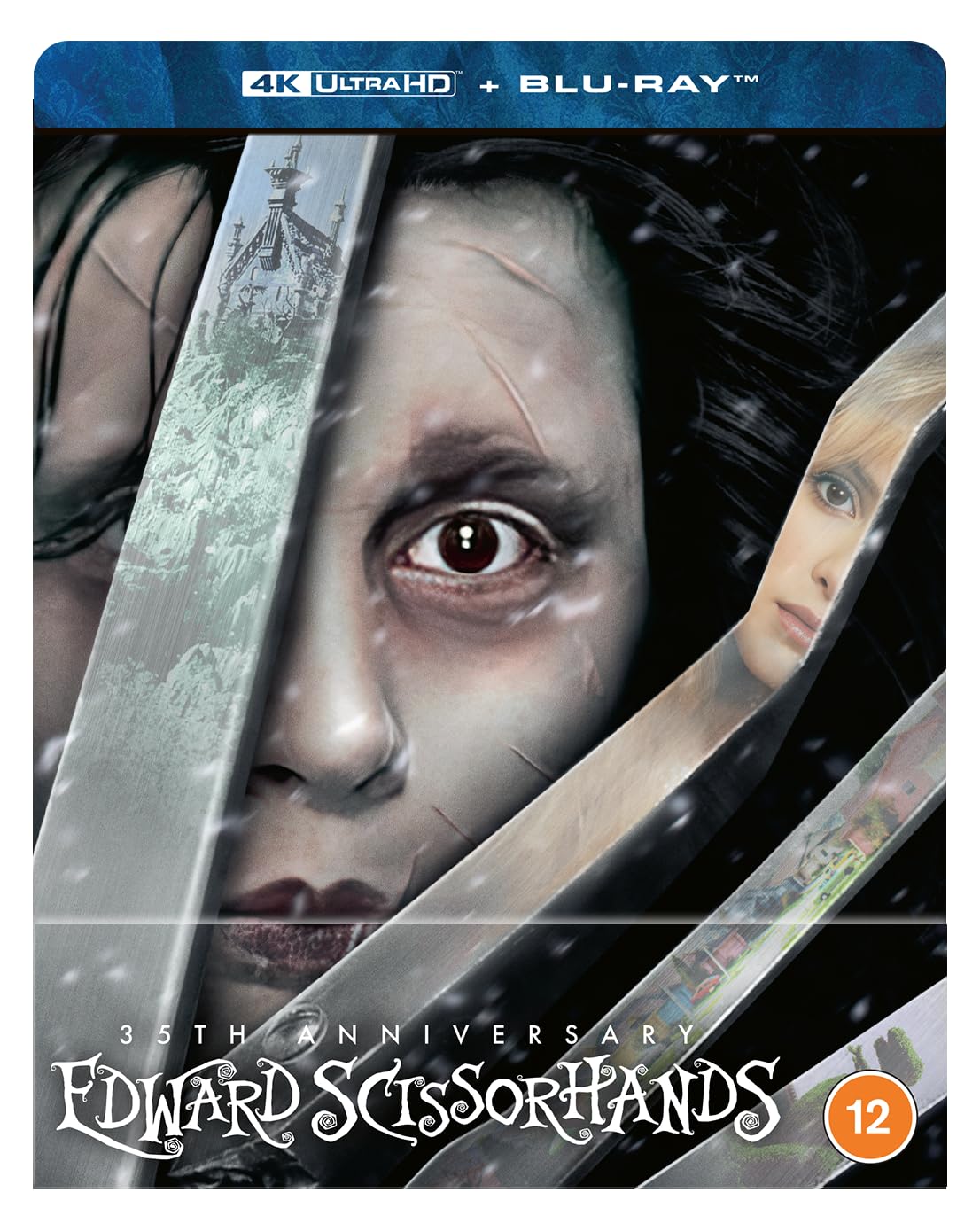 EDWARD SCISSORHANDS UHD BD STEELBOOK [Blu-ray] [Region Free]