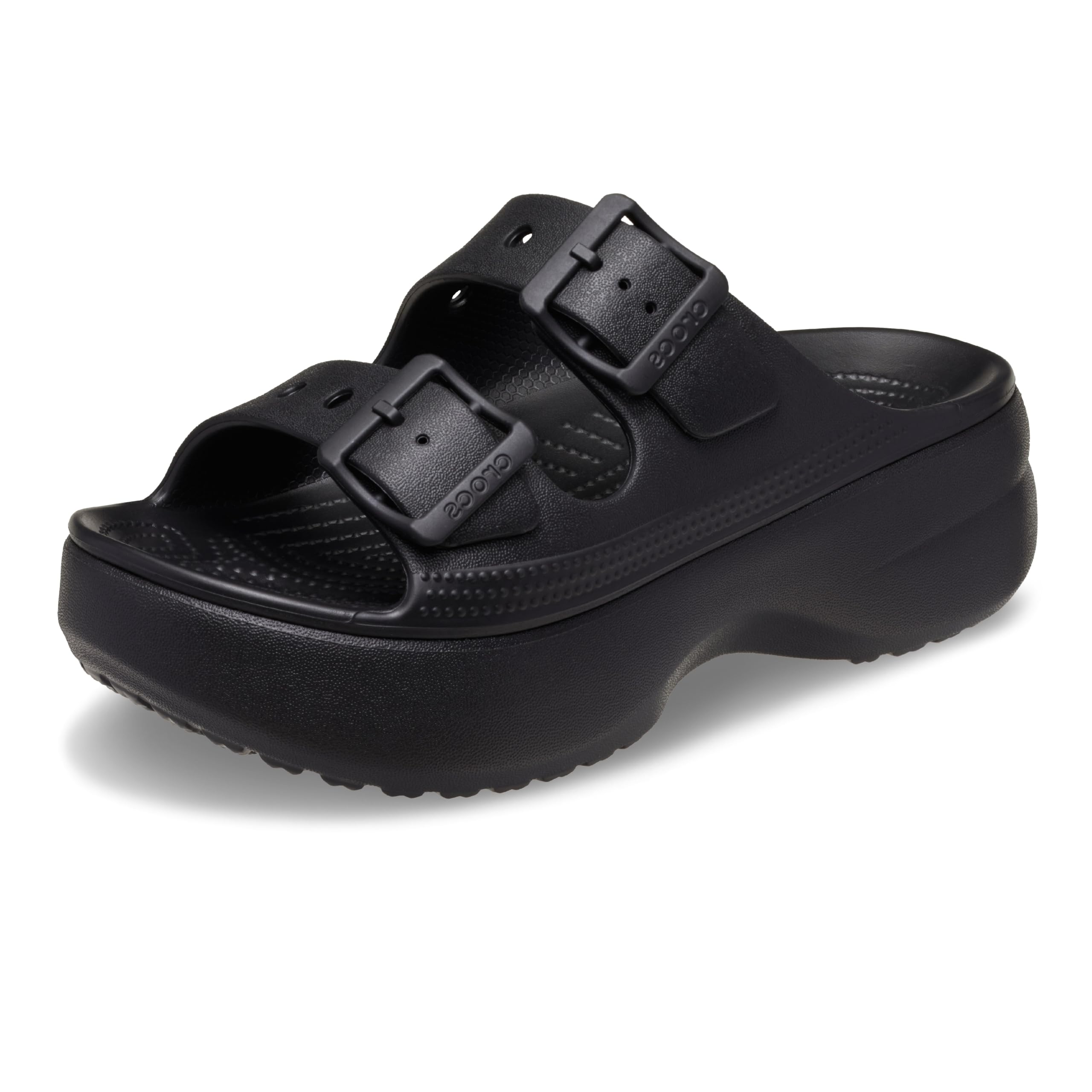 Crocs Women,Saturday Platform Sandal W, Black, 8 UK Women