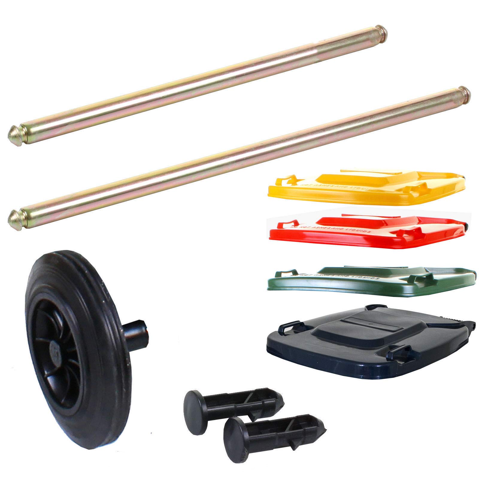 Buy Replacement Wheelie Bin Parts Lids Axles
