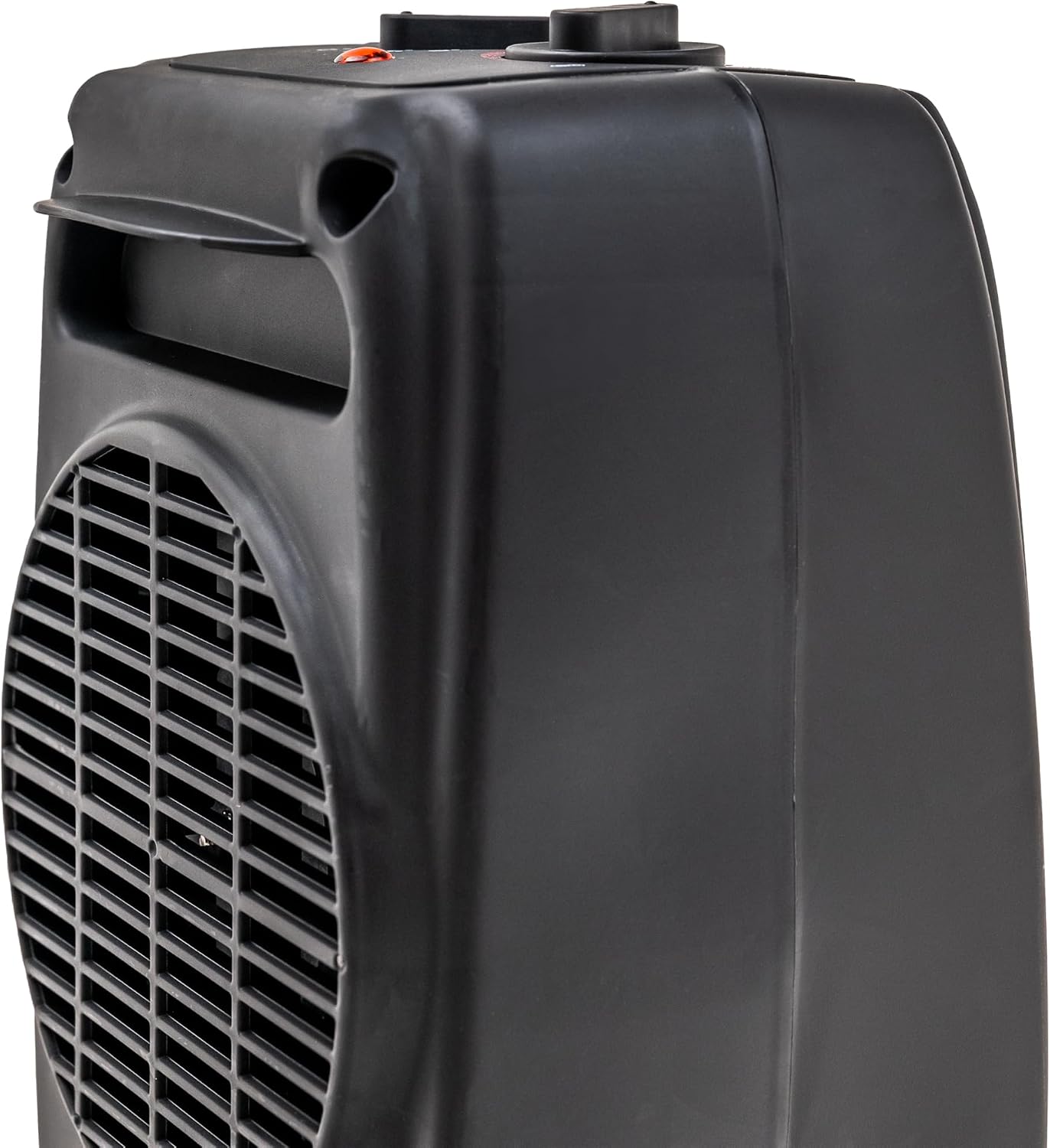 EZ-HEAT Electric Ceramic Portable Space Heater with Thermostat and Fan, Built-in Overheat Sensor, and Safety Tip-Over Switch, ST-MTPTC113