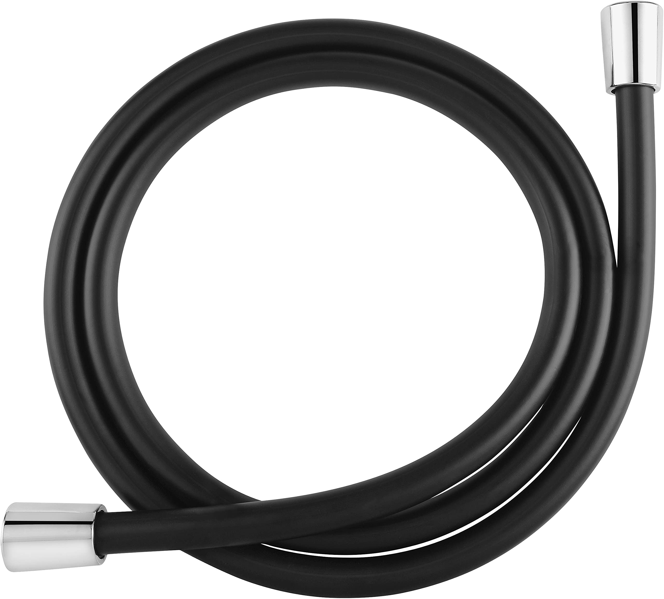 Manguera de ducha de plastico negro Cornat de 175 cm para baneras modernas