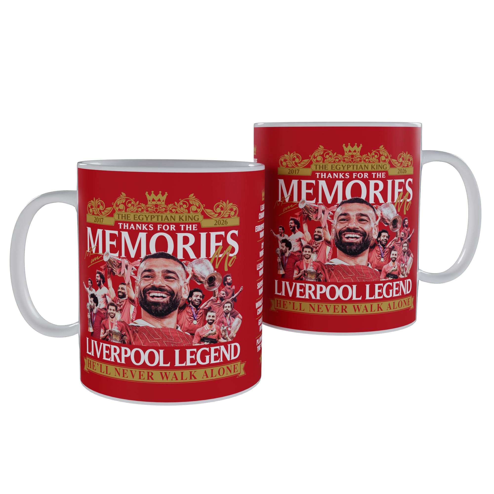 Partisan Liverpool Salah “Thanks for The Memories” Mug 11oz