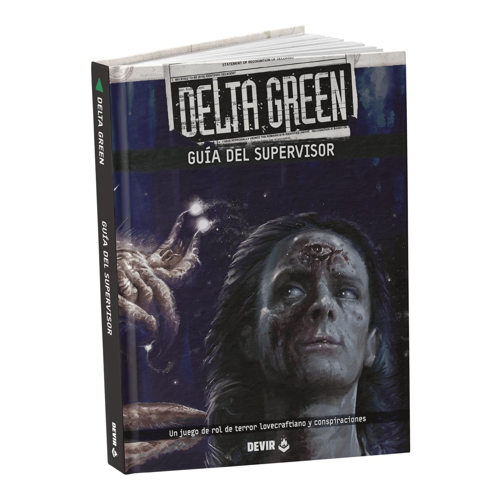 Devir – Delta Green: Guía del Supervisor | Juego de Rol de Terror e Investigación | Manual para el Director de Juego | Ambientación Lovecraftiana y Conspiraciones Secretas (DESUPERVISOR)