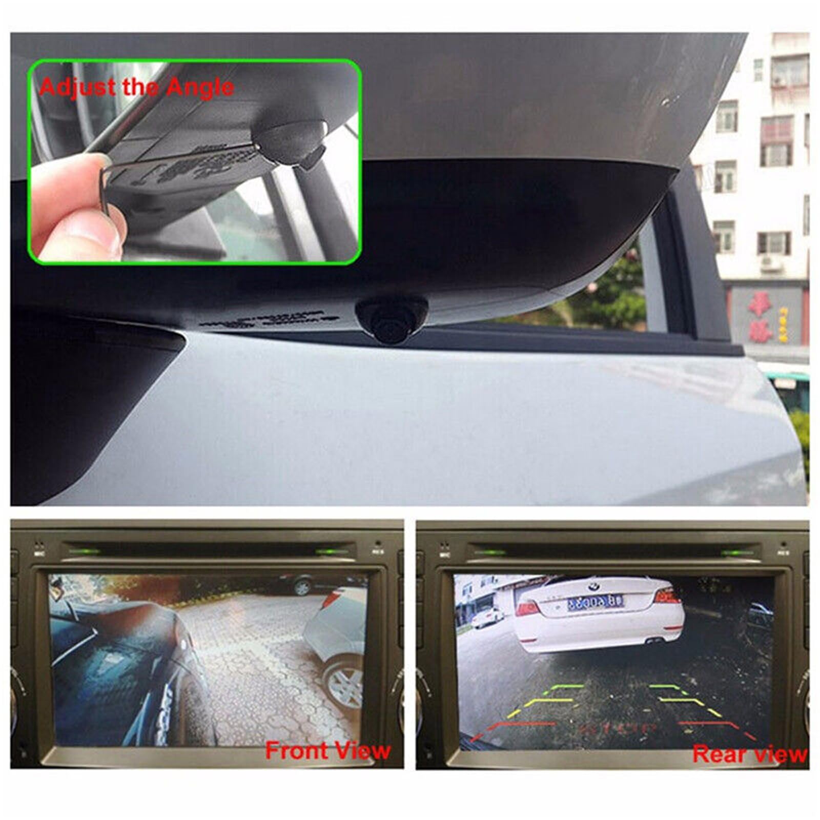 Telecamera per auto Parcheggio Vista Panoramica Rearview 4 Way Control Box 360 Gradi Inversione Accessori Immagine